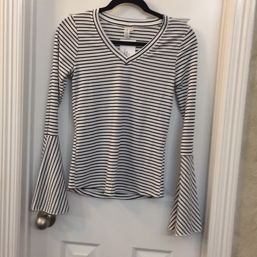 Hayden Striped Top